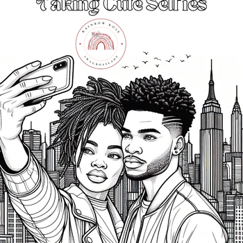 Date Night Bundle (Line Art) Coloring Pages