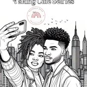 Date Night Bundle (Line Art) Coloring Pages