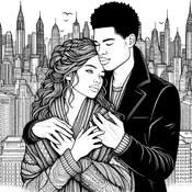 Date Night Bundle (Line Art) Coloring Pages