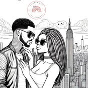 Date Night Bundle (Line Art) Coloring Pages