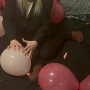 Pop balloons columns