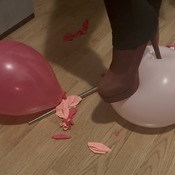 Pop balloons columns