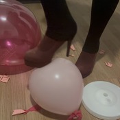 Pop balloons columns