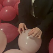 Pop balloons columns