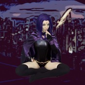Raven Cosplay in City Scapes