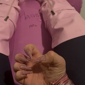 Sign and jump on the pink giant dog!