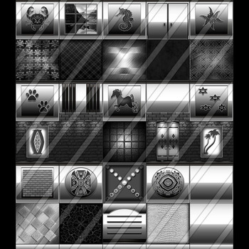 silver seahorse collection 35 textures for imvu rooms
