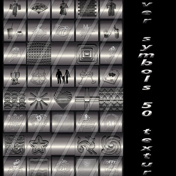 silver symbols 50 textures for imvu creators