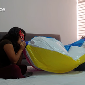 Blow 60 inches beachball Alice and Julie