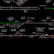 CSX throughout Indiana, Illinois, and parts of North Kentucky January 2017