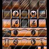 dark orange collection 30 textures  for imvu creator 