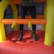 Inflatable Bouncy house pop
