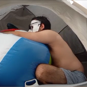 Inflatable camp