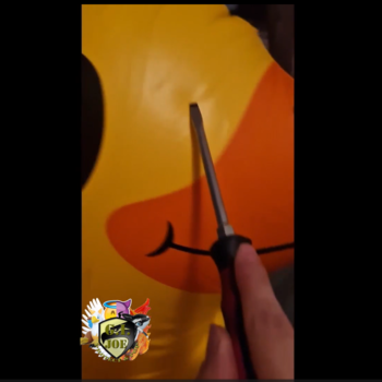 Inflatable Duck Popping and Shredding