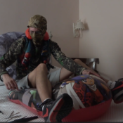 Inflatable Starwars Swimring and comic Boat Pop