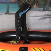 Intex esplorer 200 boat gets popped