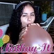 LILY BOUNCE ON BALLOON NONPOP