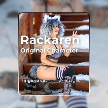 "Rackaren" Original Character lingerie and bathing set!