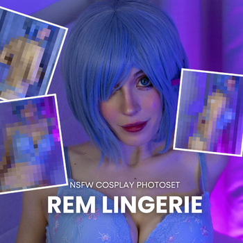 Rem Lingerie - NSFW Cosplay Photoset