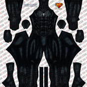 Spider-Man 3 Black Suit (Raimi Darker Blue) 2007 - Cosplay Pattern