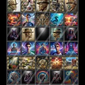 35 artistic frames collection frontera  for imvu