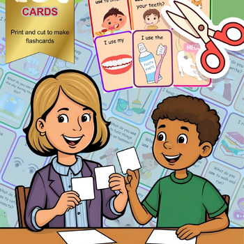 52 "What" Questions: Build Language and Understanding (104 Cards)