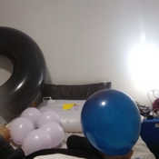 Balloons blow ride ando pop!!