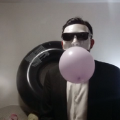 Balloons blow ride ando pop!!