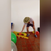 Blow AND pop balloons!!