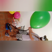 Blow AND pop balloons!!