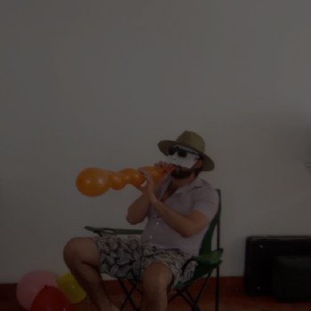 Blow AND pop balloons!!