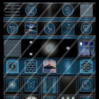blue cozy 30 textures  for imvu