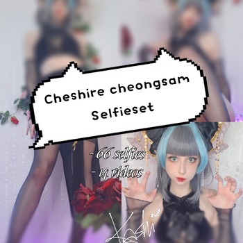 Cheshire Cheongsam Selfieset