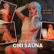 Ciri Sauna - Cosplay Photoset