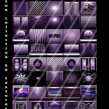 collection sun 50 textures for imvu rooms and clubs