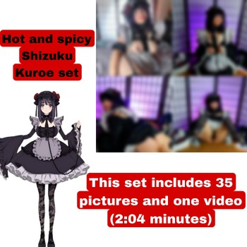 Hot and spicy Shizuku Kuroe set