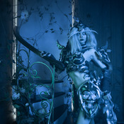 in lingerie Death Knight - World of warcraft