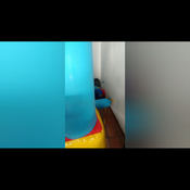 Jumping barefeet on inflatable castle by Ary!!!