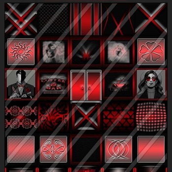 Red person art 30 textures for imvu