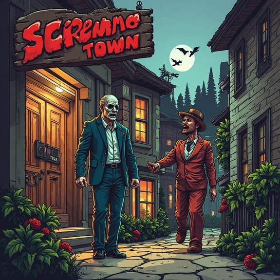 Author Jerome.C.House (American,1991) Scream Town 2025
