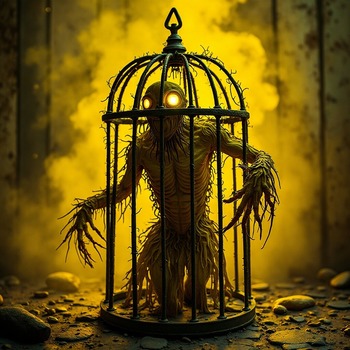 Author Jerome.C.House (American,1991) The Canary Cage 2025