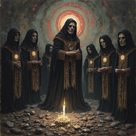 Author Jerome.C.House (American,1991) The Sacrament of Shadows A Gore Human Shrine Ritual 2025