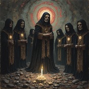 Author Jerome.C.House (American,1991) The Sacrament of Shadows A Gore Human Shrine Ritual 2025