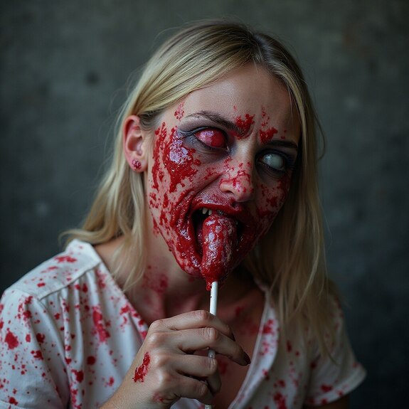 Author Jerome.C.House (American,1991) Candy Carnage A Lollipop Lament