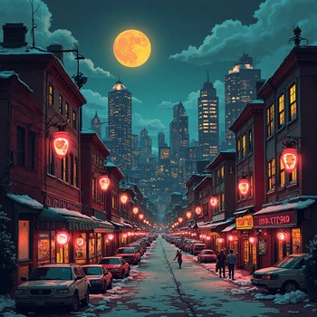 Author Jerome.C.House (American,1991) Crazy Psycho Town 2025