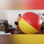 Biggest beachball blow