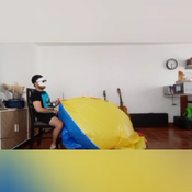 Biggest beachball blow