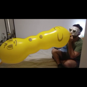 Blow AND deflated balloons