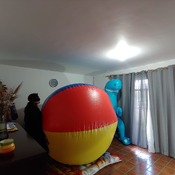 Blow by pump biggest beachbal!! By Alice