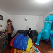 Blow by pump biggest beachbal!! By Alice